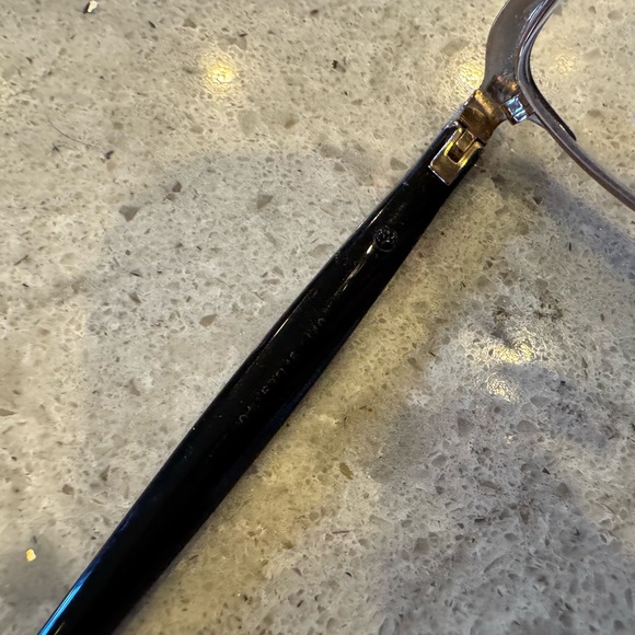 Dolce & Gabbana Black and Gold Cat-Eye Glasses - Picture 5 of 5